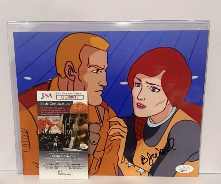 B.J. Ward — B.J. WARD Signed SCARLETT G.I. Joe 8x10 Photo JSA COA, изображение 3