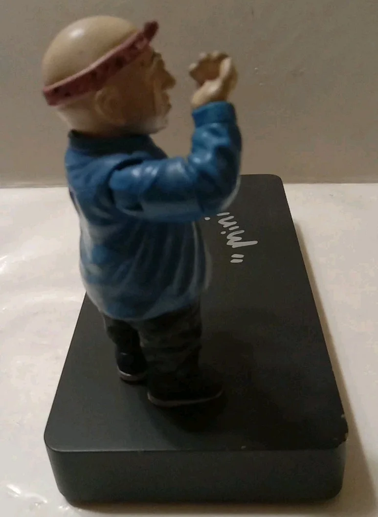 VERN TROYER — VERN TROYER SIGNED MINI ME ACTION FIGURE ON BASE AUSTIN POWERS MOVIE ORIGINAL, изображение 5