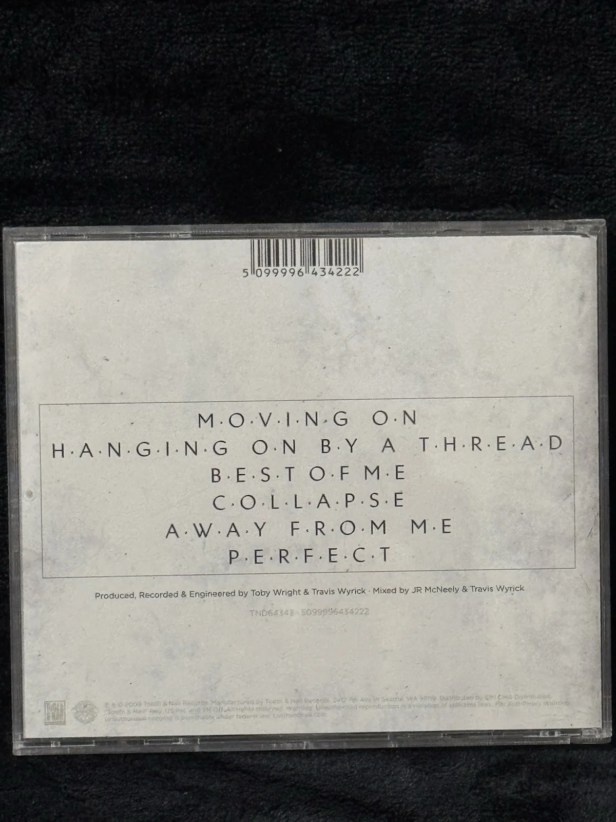 The Letter Black Breaking the Silence Signed CD Rock/Pop, image 3