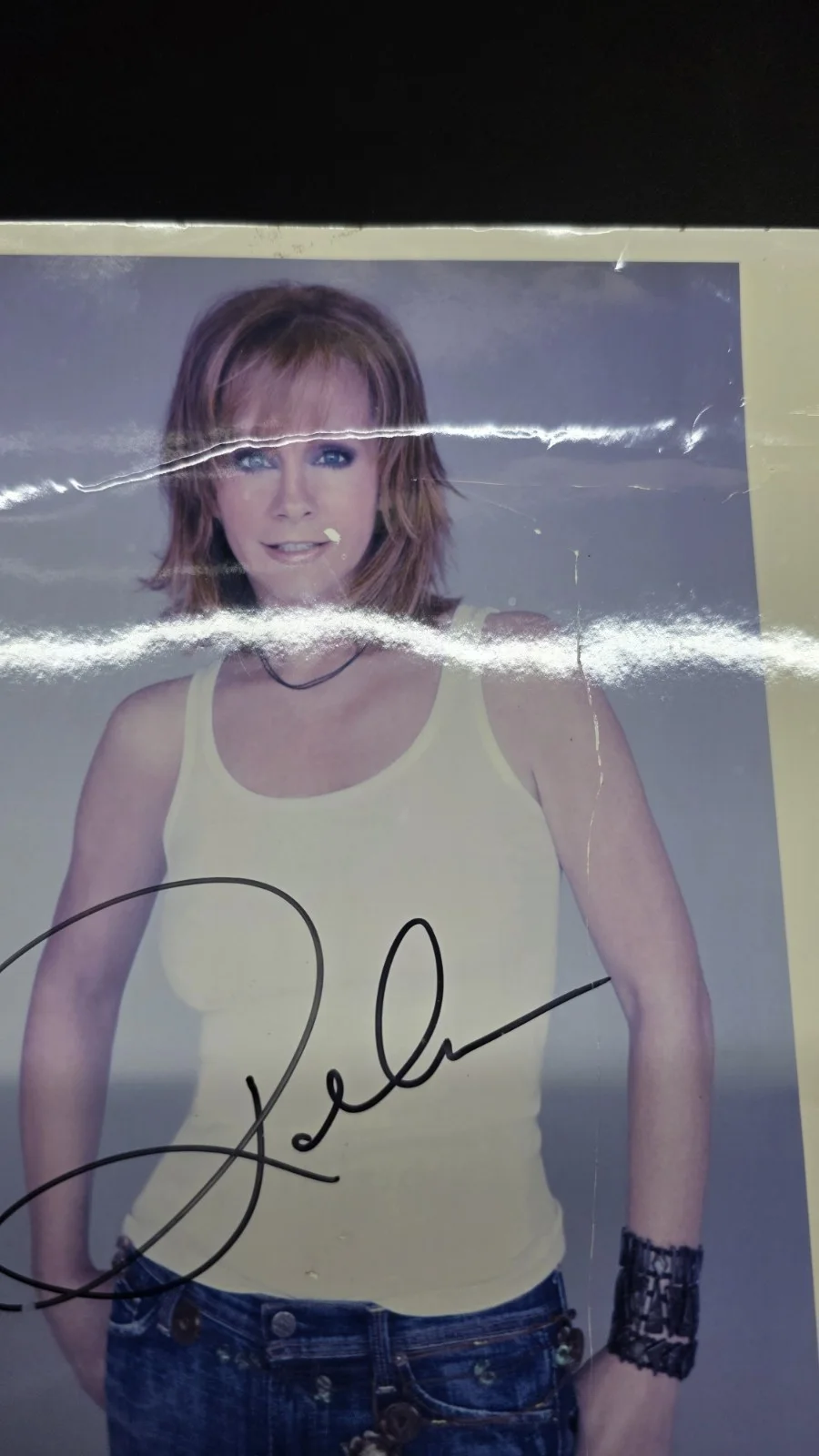 Reba McEntire Signed Photo Poster Autograph MCA Nashville Country Music, изображение 5