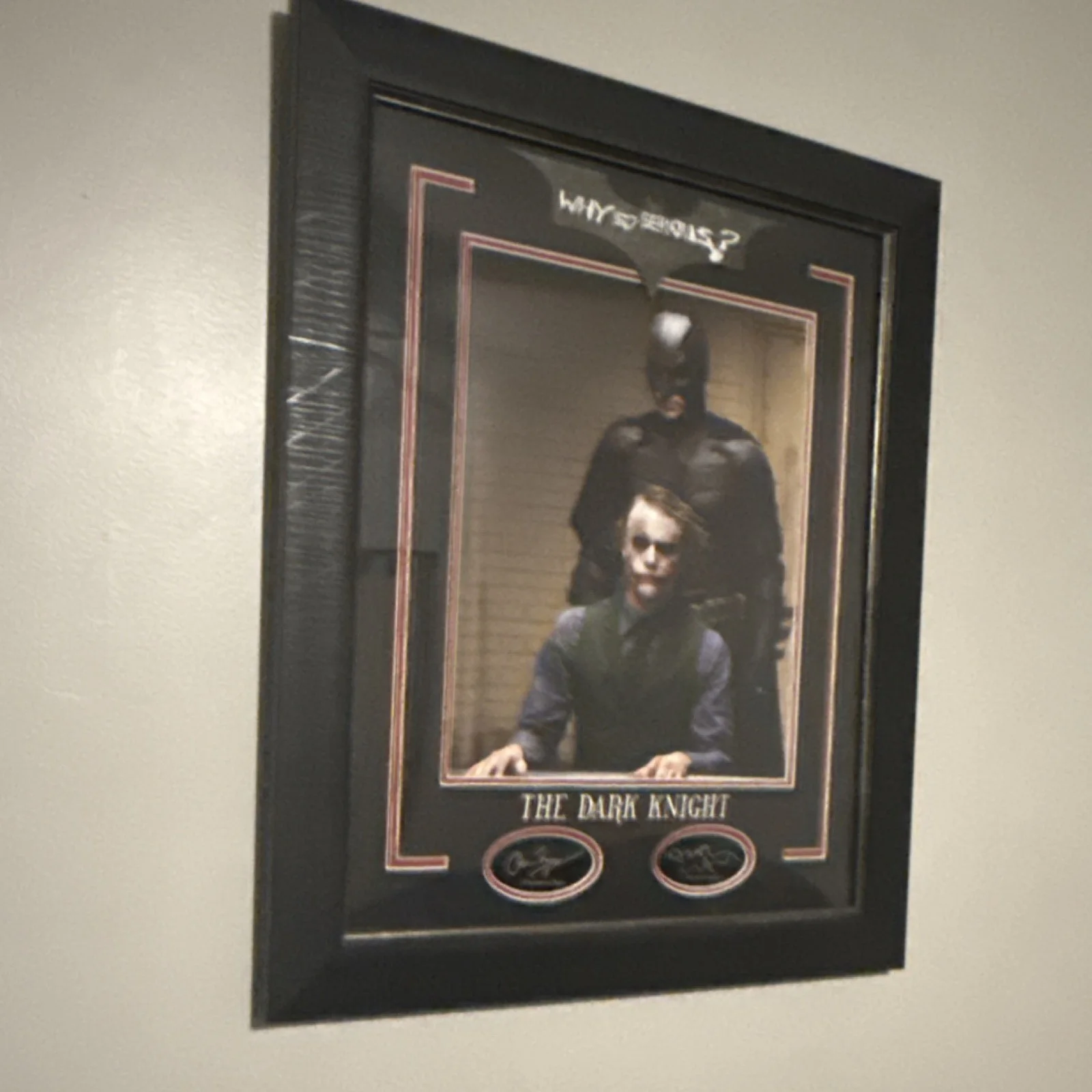 Christian Bale, Heath Ledger — The Dark Knight Autographed Photo Signed by Christian Bale & Heath Ledger, image 3