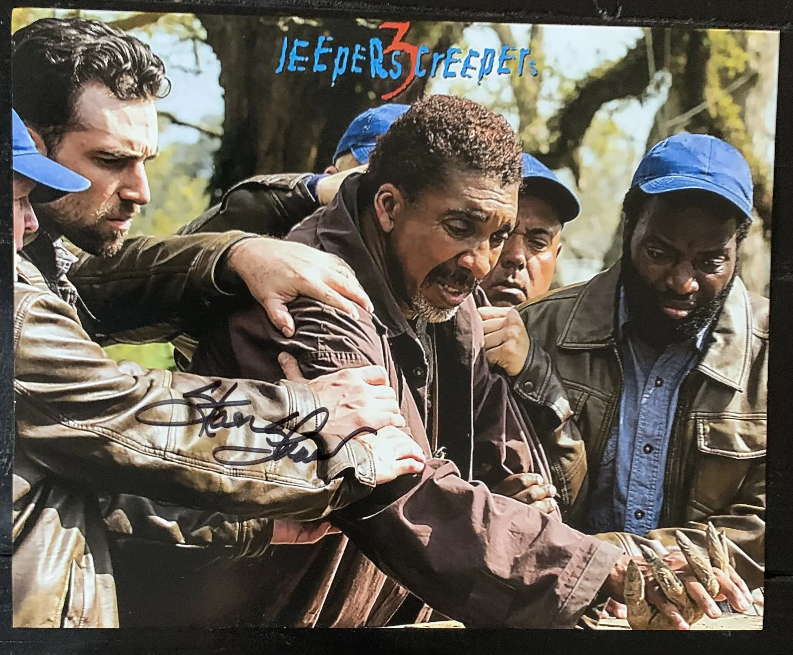 Stan Shaw — Stan Shaw SIGNED 8x10 Jeepers Creepers III Sheriff Dan Tashtego