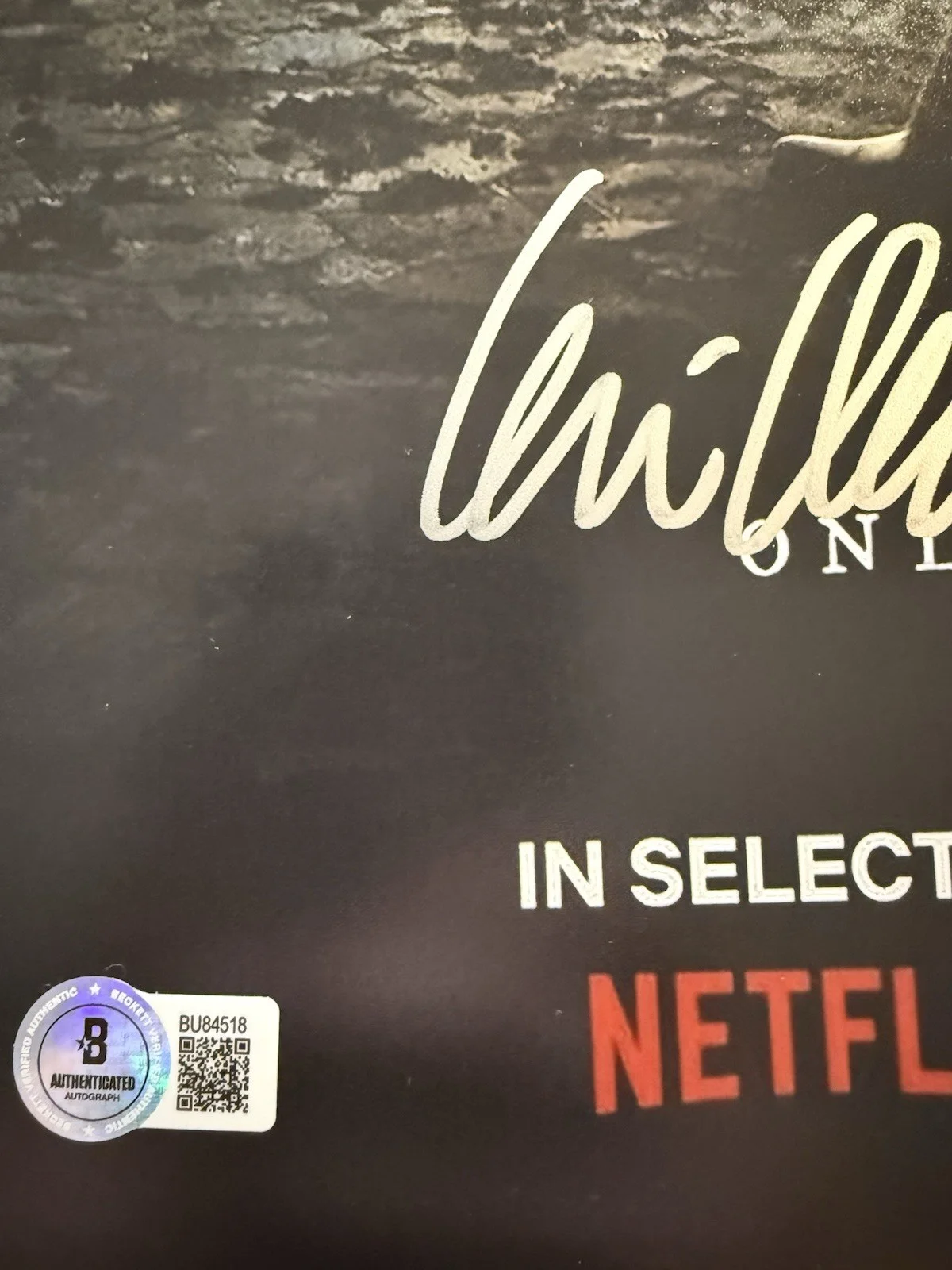 Guillermo Del Toro — Guillermo Del Toro Autograph Signed 11x17 Frankestein Poster Photo Beckett COA, изображение 3