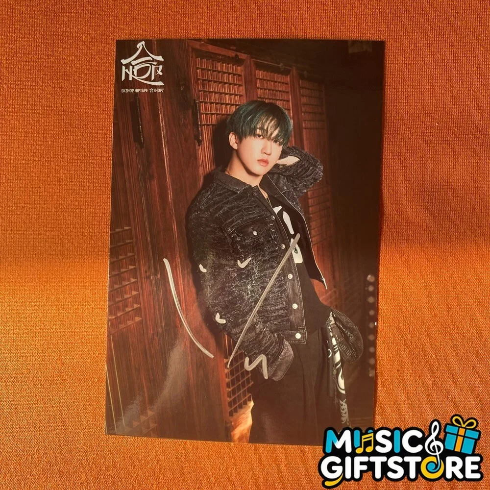 SALE STRAY KIDS 合 HOP WALKING ON WATER AUTOGRAPHED PHOTO 4*6 K-POP 2024 #MUGS, изображение 3