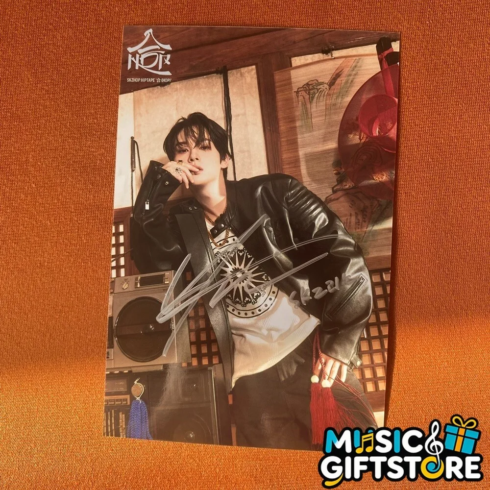 SALE STRAY KIDS 合 HOP WALKING ON WATER AUTOGRAPHED PHOTO 4*6 K-POP 2024 #MUGS, изображение 4