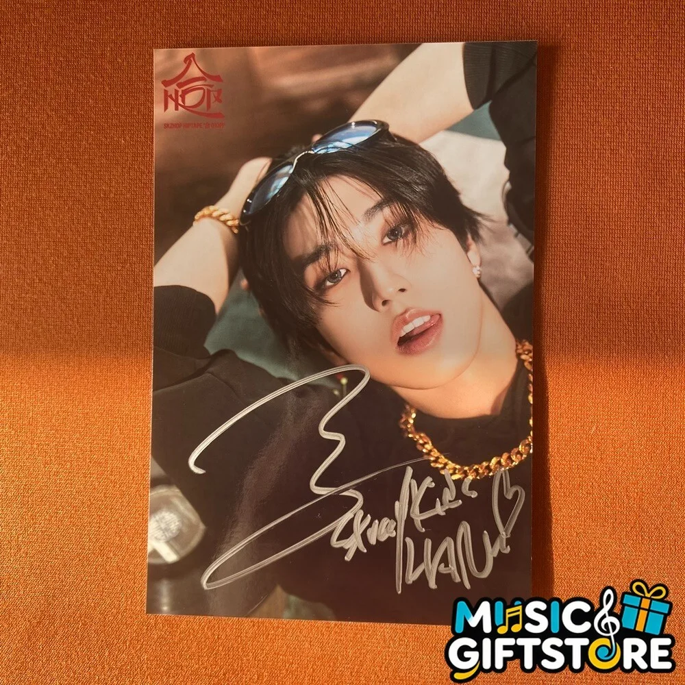 SALE STRAY KIDS 合 HOP WALKING ON WATER AUTOGRAPHED PHOTO 4*6 K-POP 2024 #MUGS, изображение 5