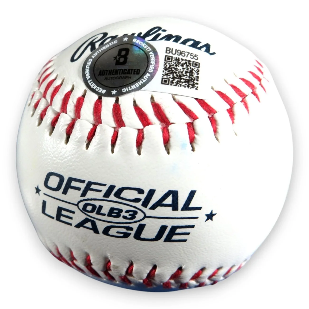 Jeff Garlin — Jeff Garlin Signed Autographed Baseball Curb Your Enthusiasm BAS BU96755, image 2