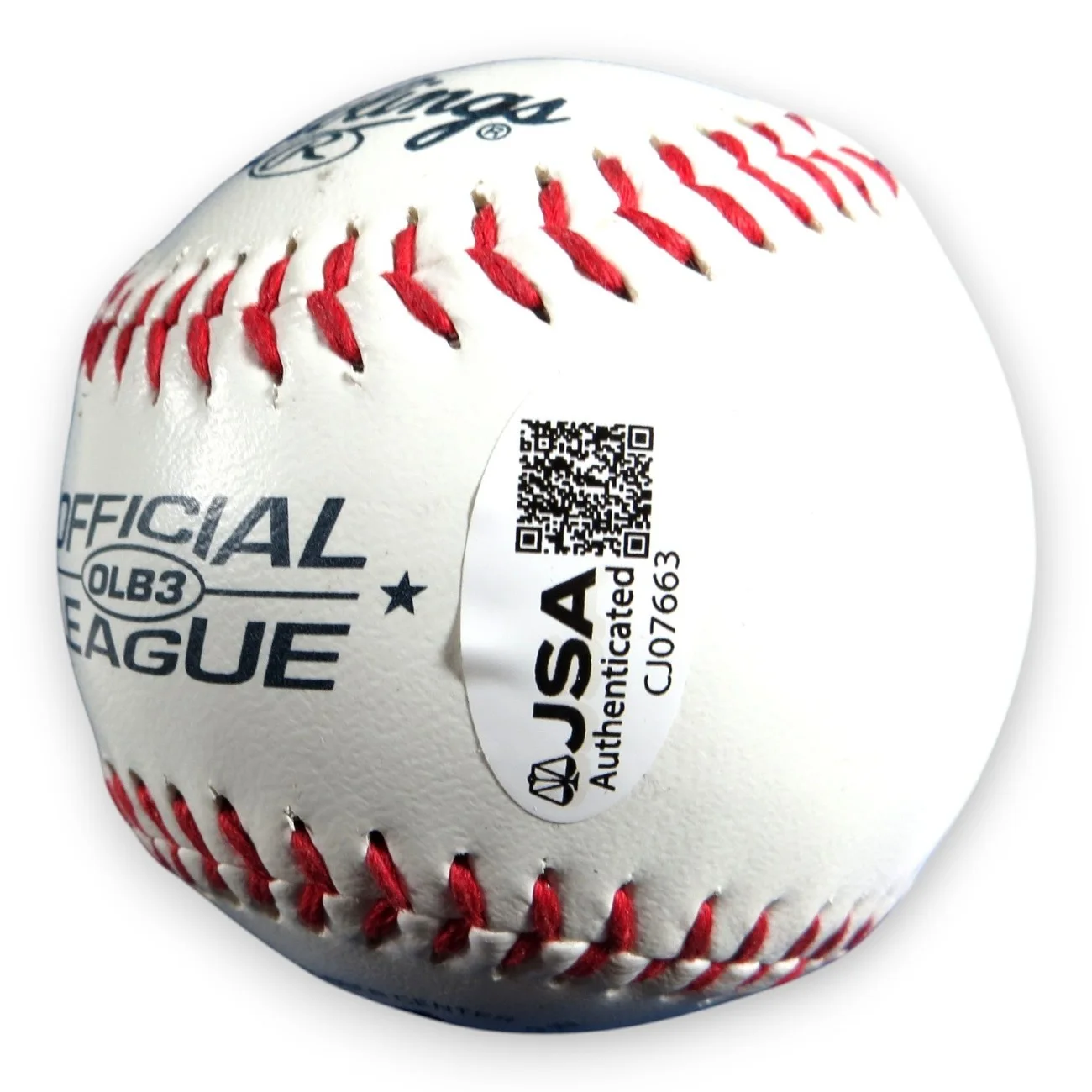 Darryl McDaniels Signed Autographed Baseball Run DMC JSA CJ07663, image 2