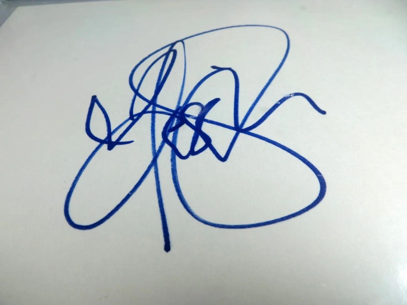 Jessica Simpson Signed Autographed Index Card Pop Superstar Beckett Slabbed 421, изображение 2