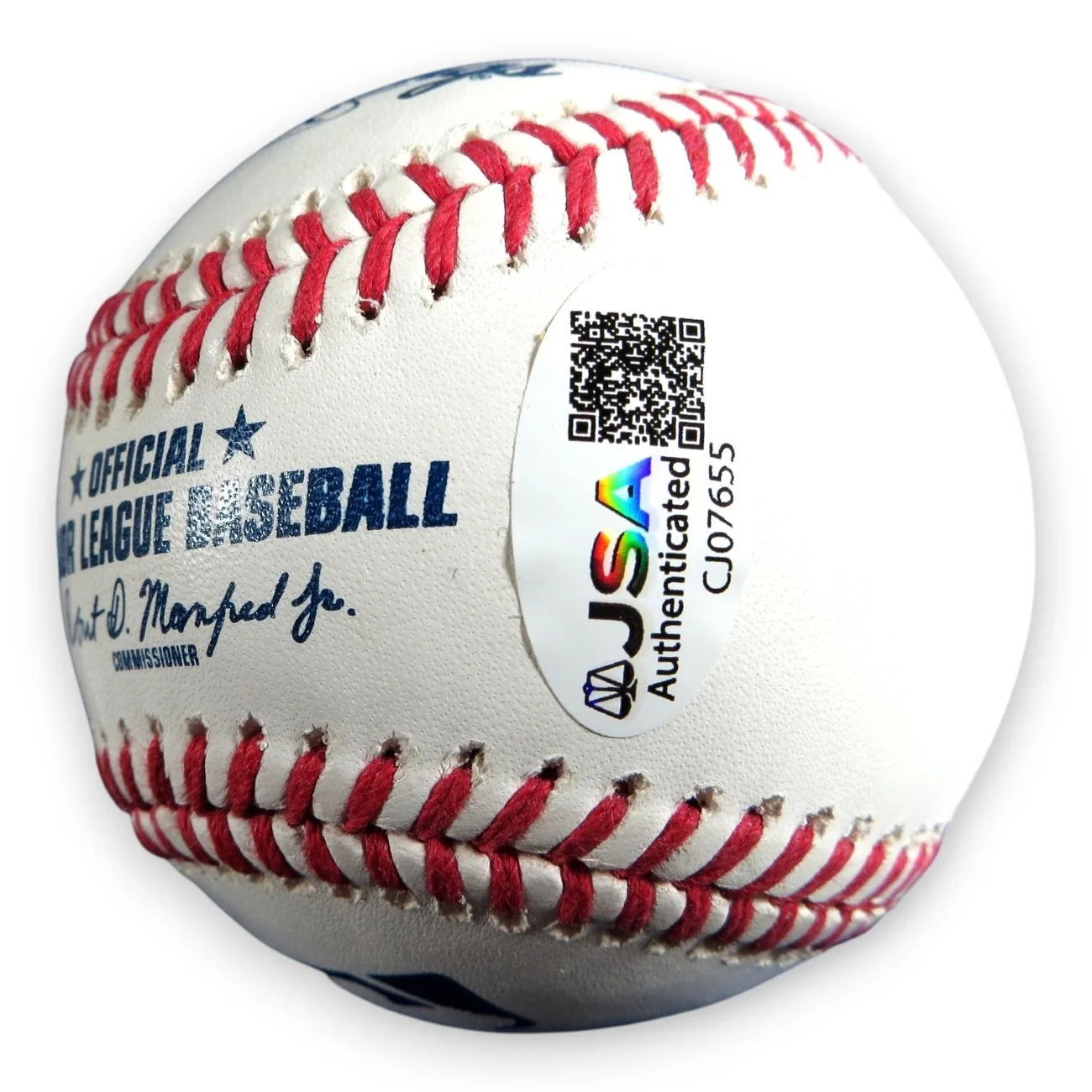 Jason Alexander — Jason Alexander Signed Autographed Baseball Seinfeld George JSA CJ07655, image 2