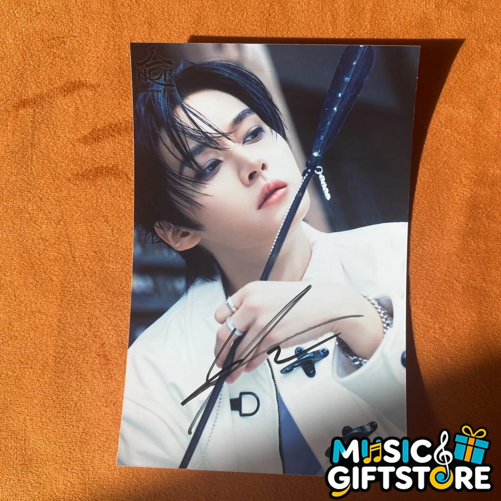 STRAY KIDS 合 HOP WALKING ON WATER AUTOGRAPHED SIGNED PHOTO 4*6 K-POP 2024C #MUGS, изображение 5