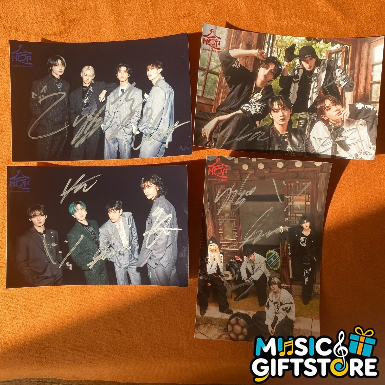 STRAY KIDS 合 HOP WALKIN ON WATER AUTOGRAPHED SIGNED GROUP PHOTO K-POP 2024B #MUG, изображение 2