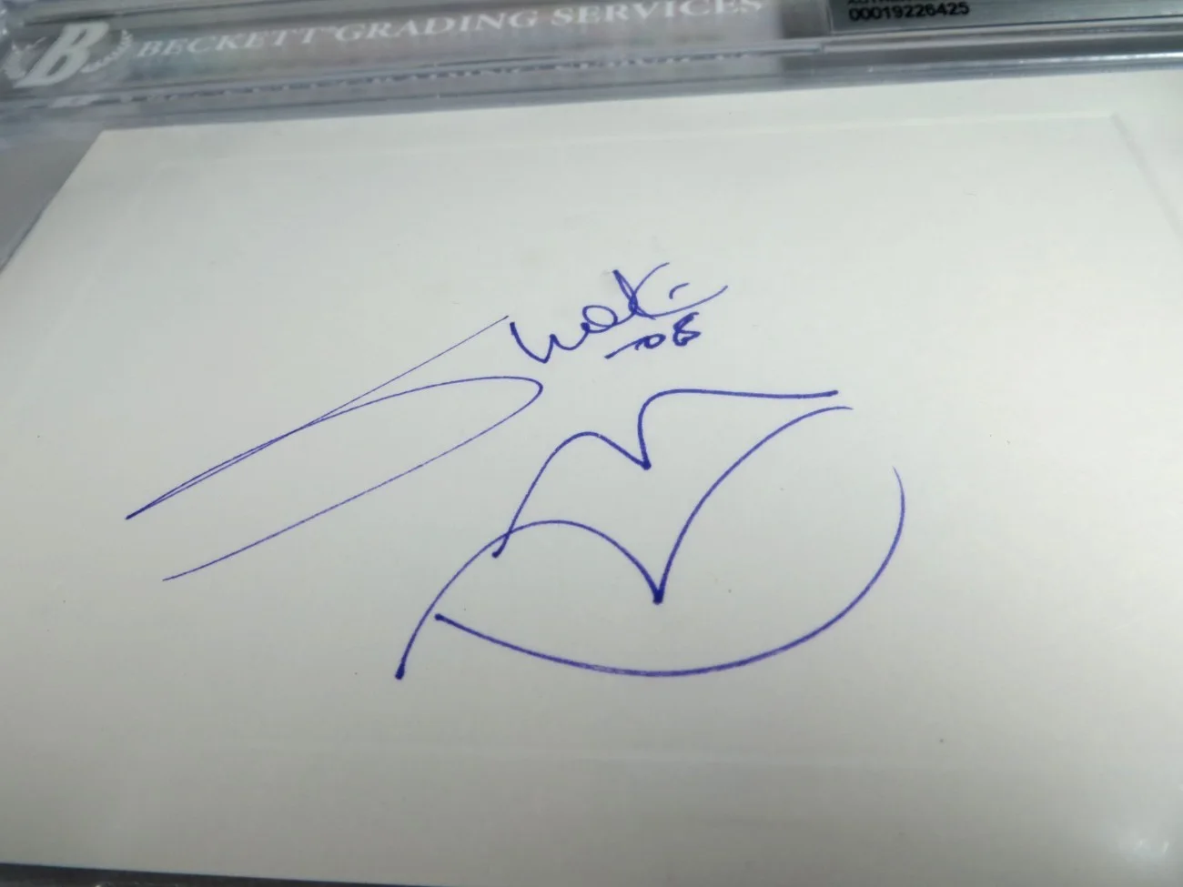 Shakira Signed Autographed Bookplate Cut Signature The Voice Beckett Slabbed 425, изображение 2
