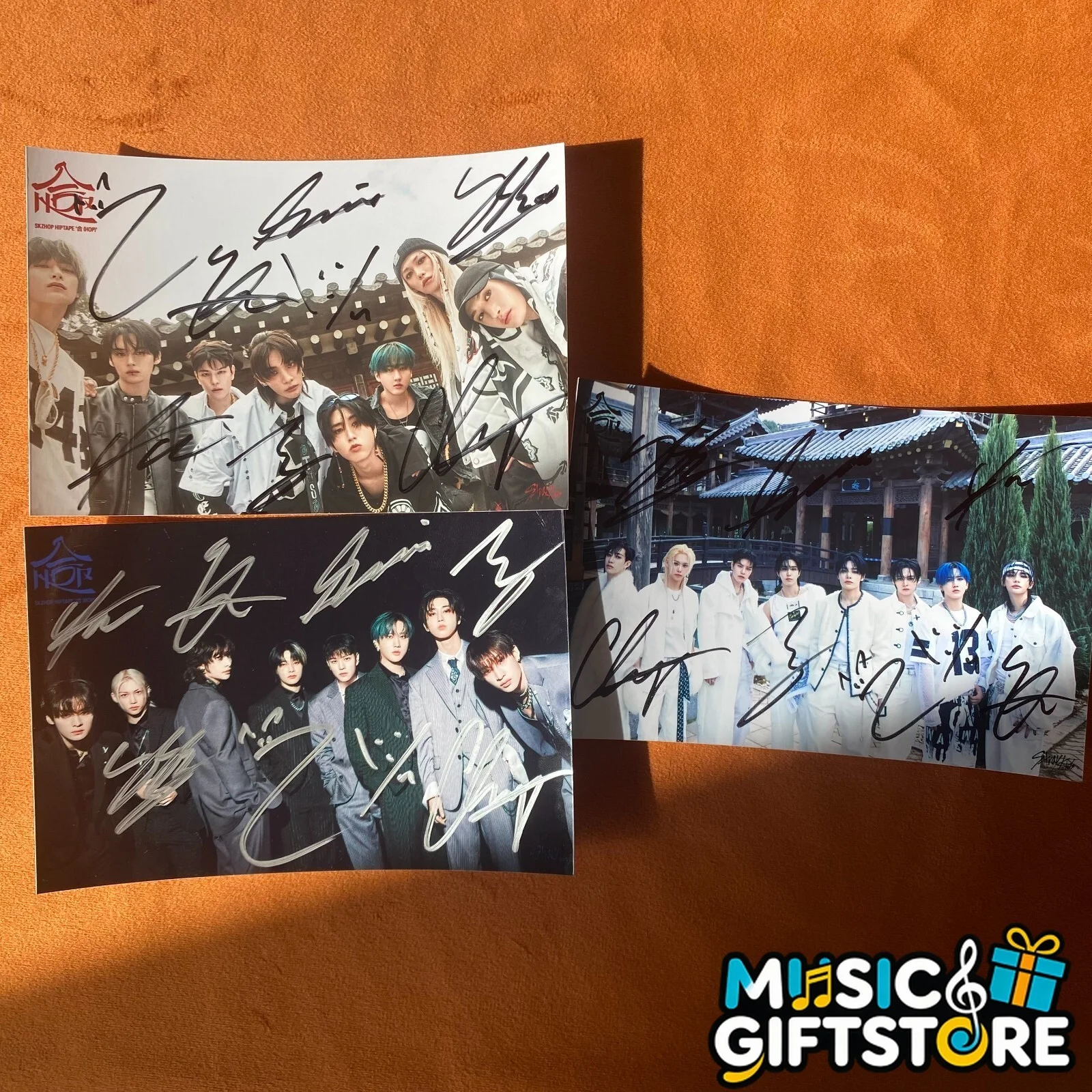 SALE STRAY KIDS 合 HOP WALKIN ON WATER AUTOGRAPHED SIGNED GROUP PHOTO K-POP #MUGS, изображение 2