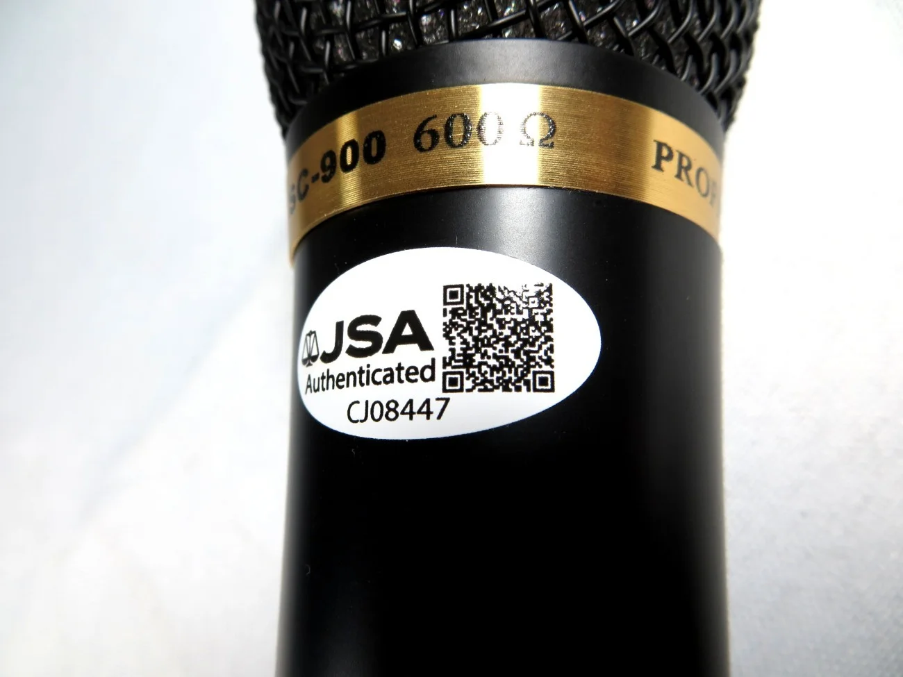 RZA Signed Autographed Microphone Rapper Producer Songwriter JSA CJ08447, изображение 2