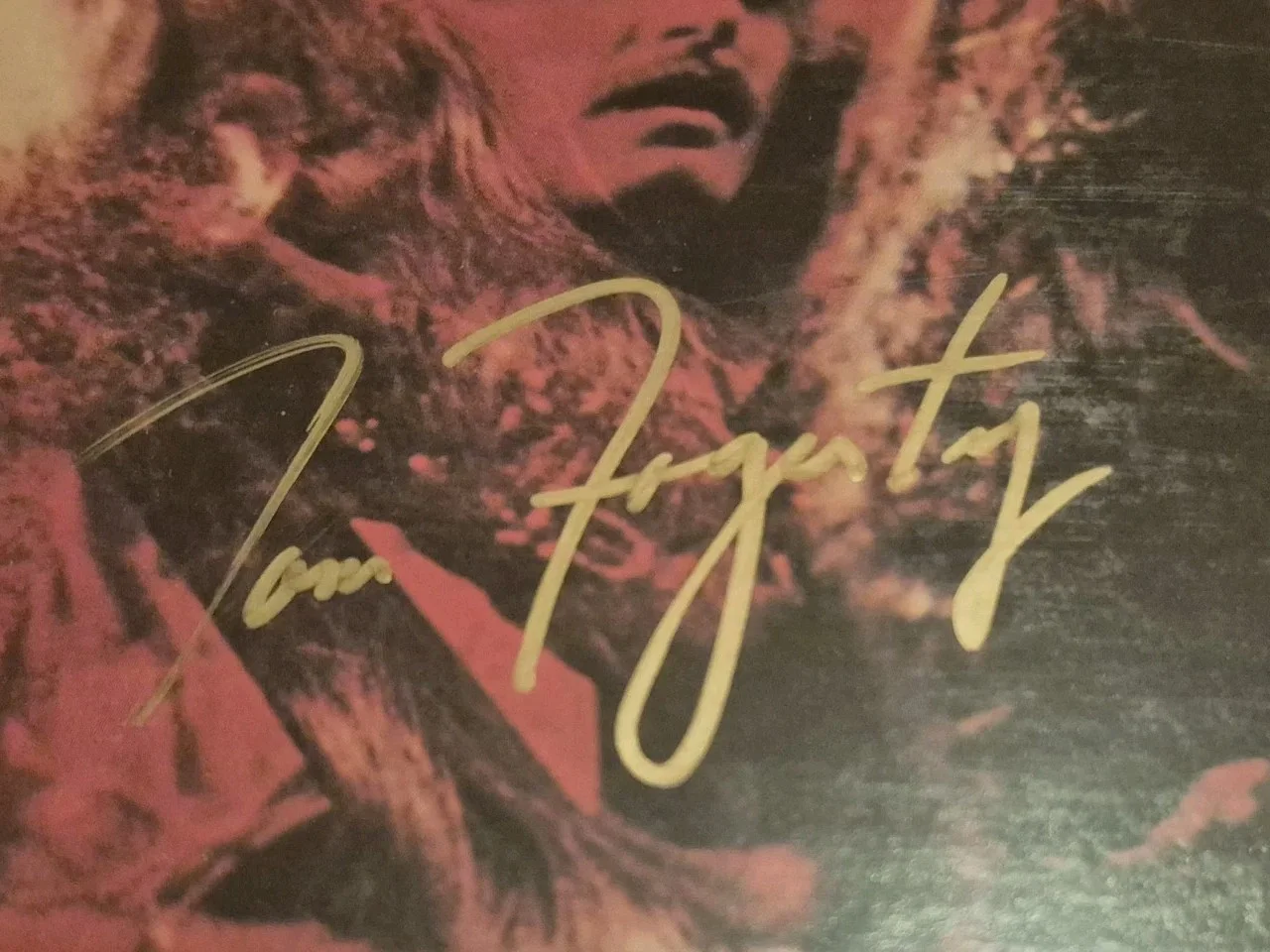 CCR Creedence Clearwater Revival Signed Autographed Lp By Entire Band John..., image 2