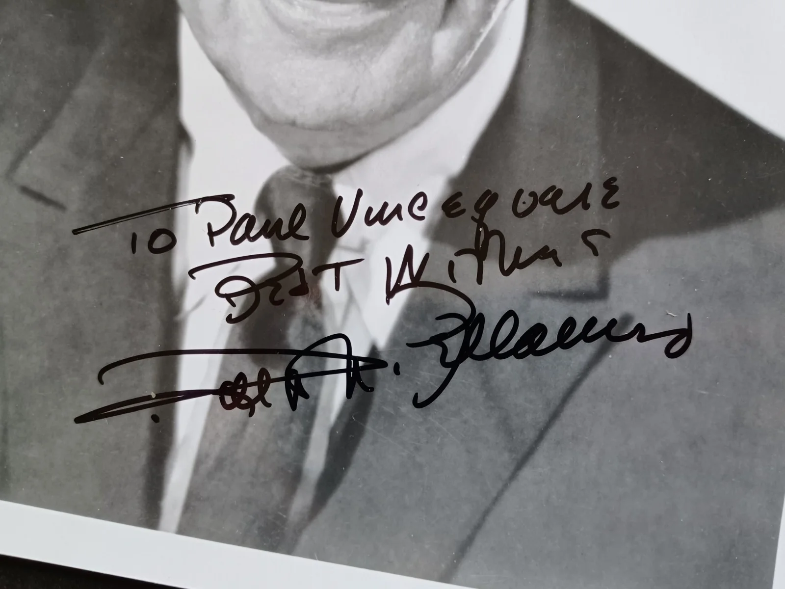 Ralph Bellamy (d. 1991) Signed 8x10 Photo - Trading Places, The Awful Truth, изображение 2