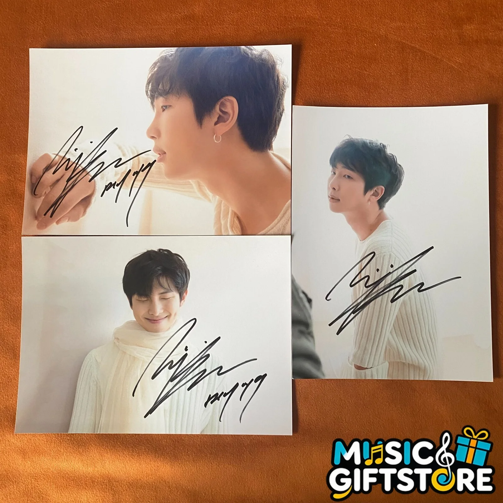 BTS RM AUTOGRAPHED SIGNED PHOTO LOVE YOURSELF 转 TEAR K-POP 4*6 2022 #MUGS, image 2