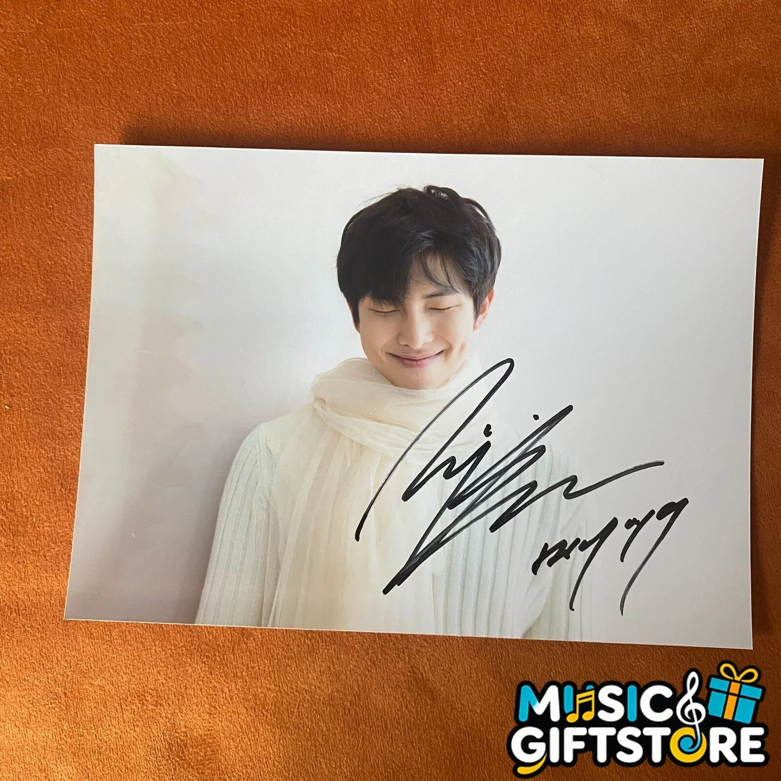 BTS RM AUTOGRAPHED SIGNED PHOTO LOVE YOURSELF 转 TEAR K-POP 4*6 2022 #MUGS, image 4