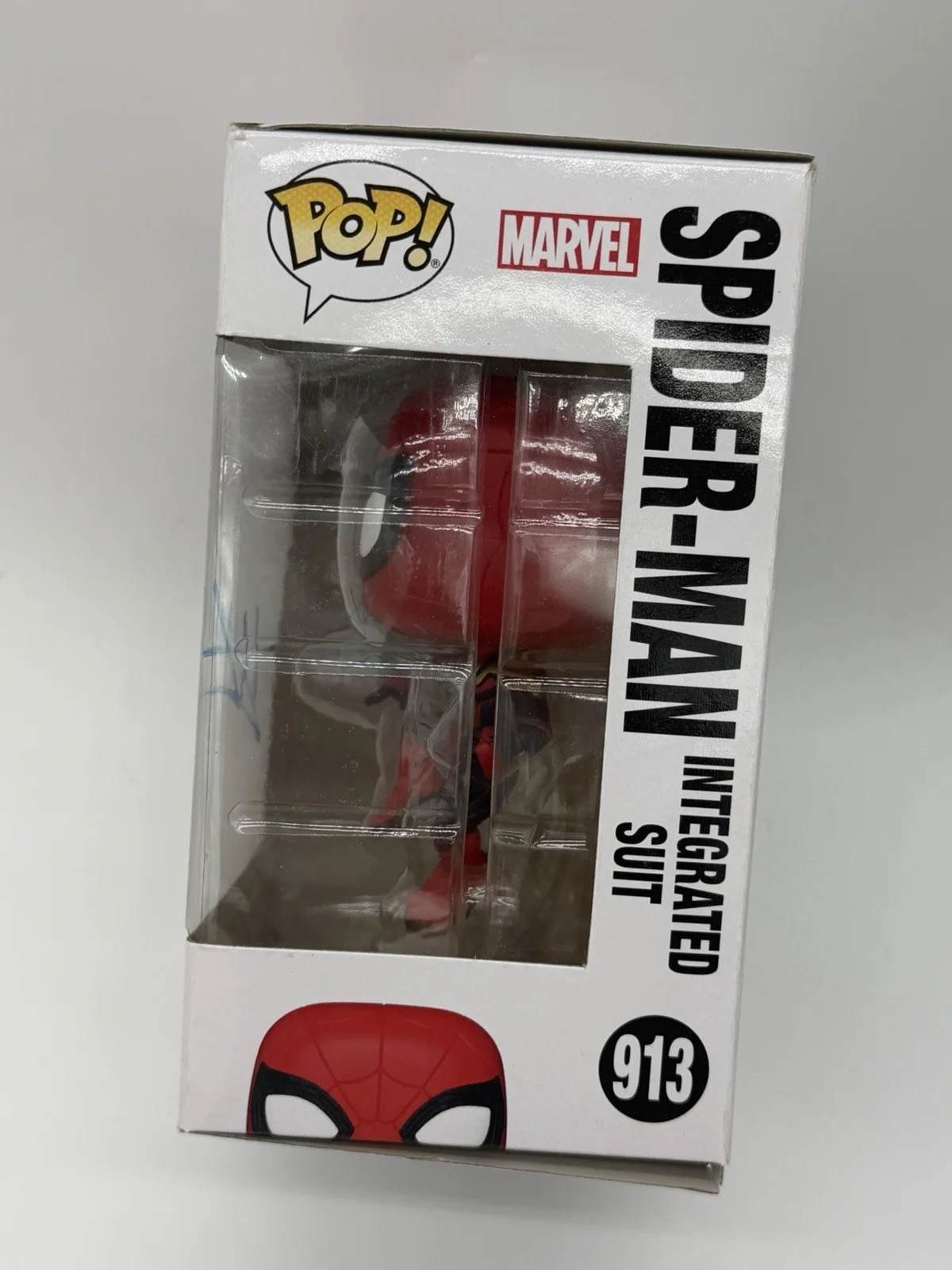 Tom Holland — Tom Holland Signed Spider Man Funko Pop 923 No Way Home Video Proof K Pop Demon, image 3