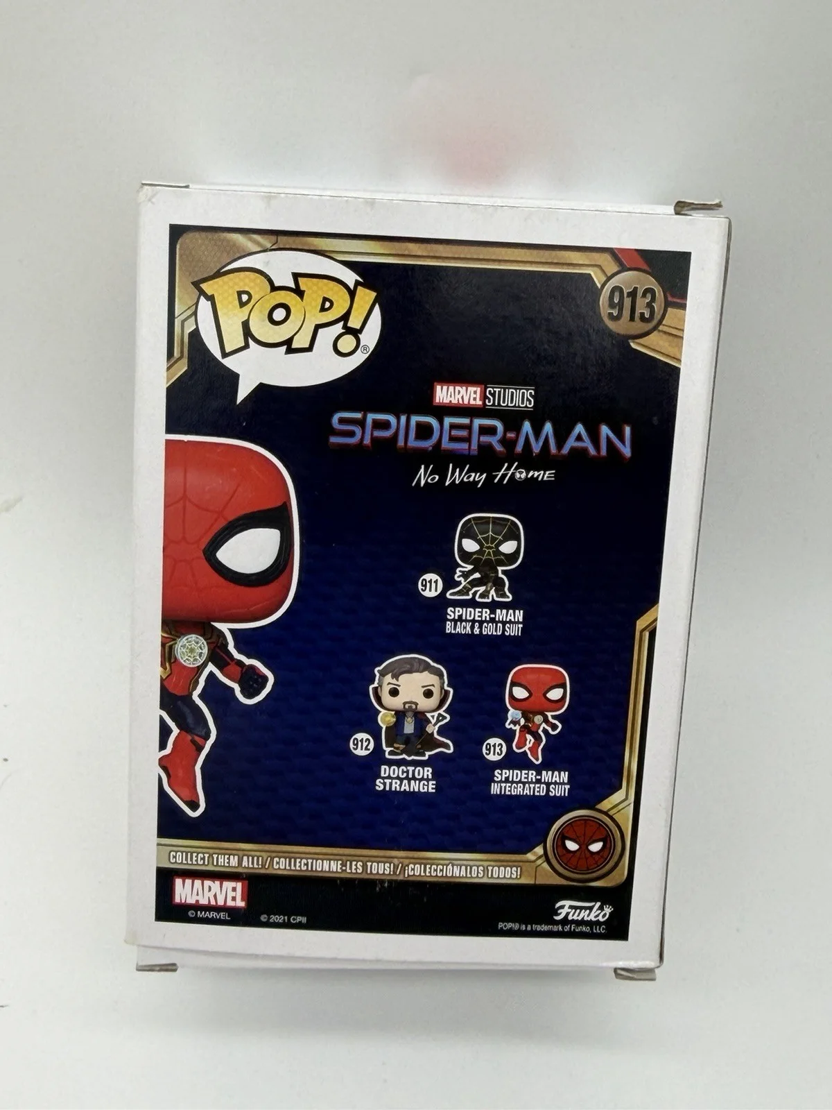 Tom Holland — Tom Holland Signed Spider Man Funko Pop 923 No Way Home Video Proof K Pop Demon, image 4