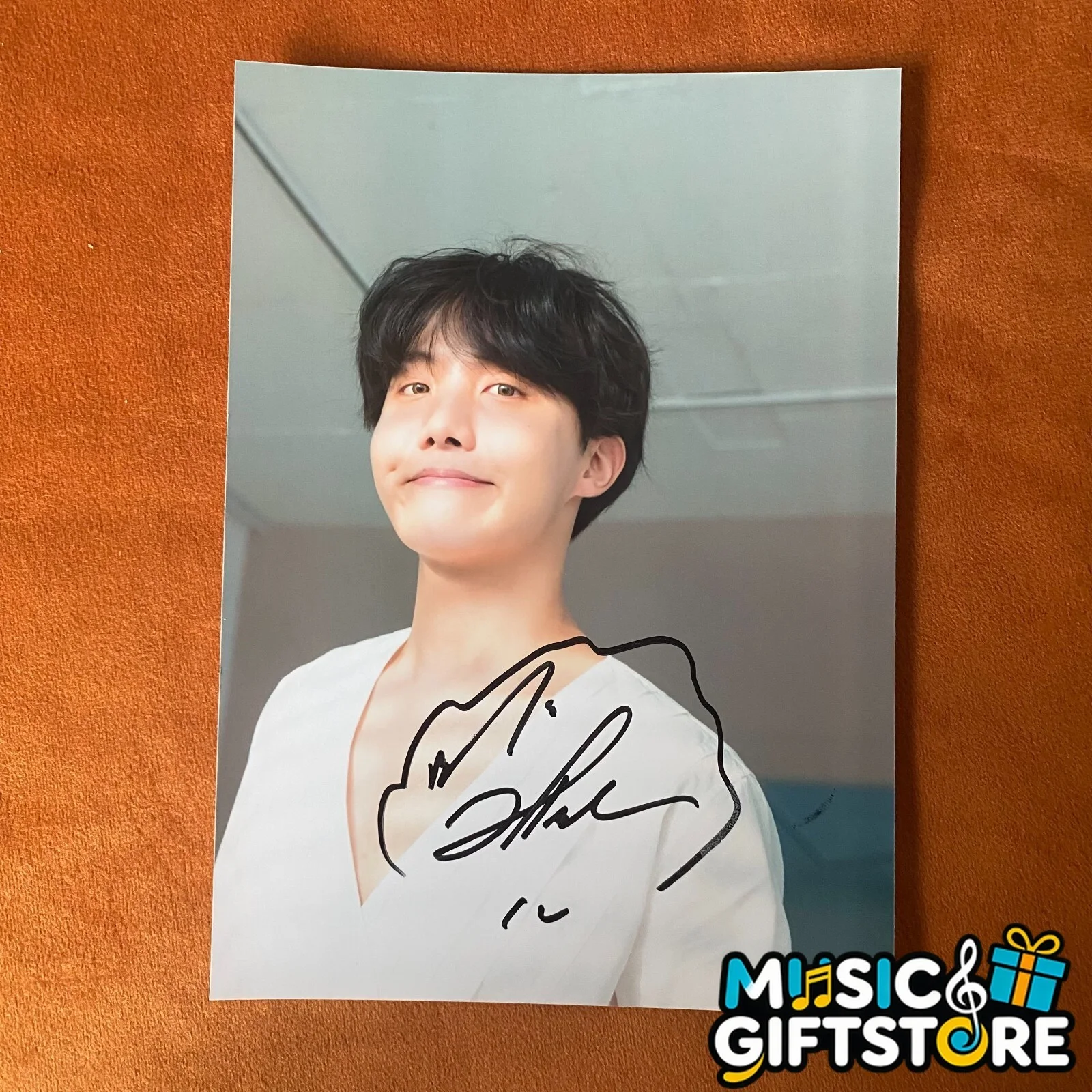 BTS J-HOPE AUTOGRAPHED SIGNED PHOTO LOVE YOURSELF 转 TEAR K-POP 4*6 2022 #MUGS, изображение 4