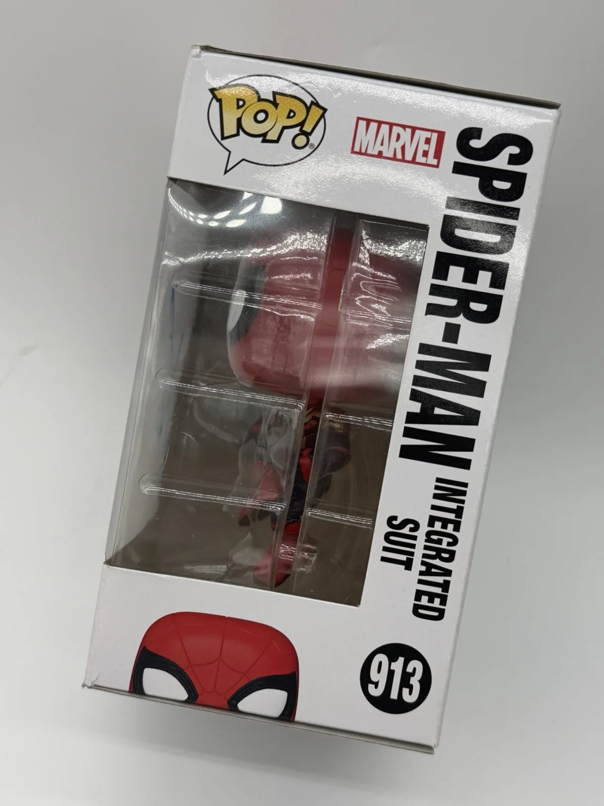Tom Holland — Tom Holland Signed Spider Man Funko Pop 913 No Way Home Video Proof Iron Man, image 3