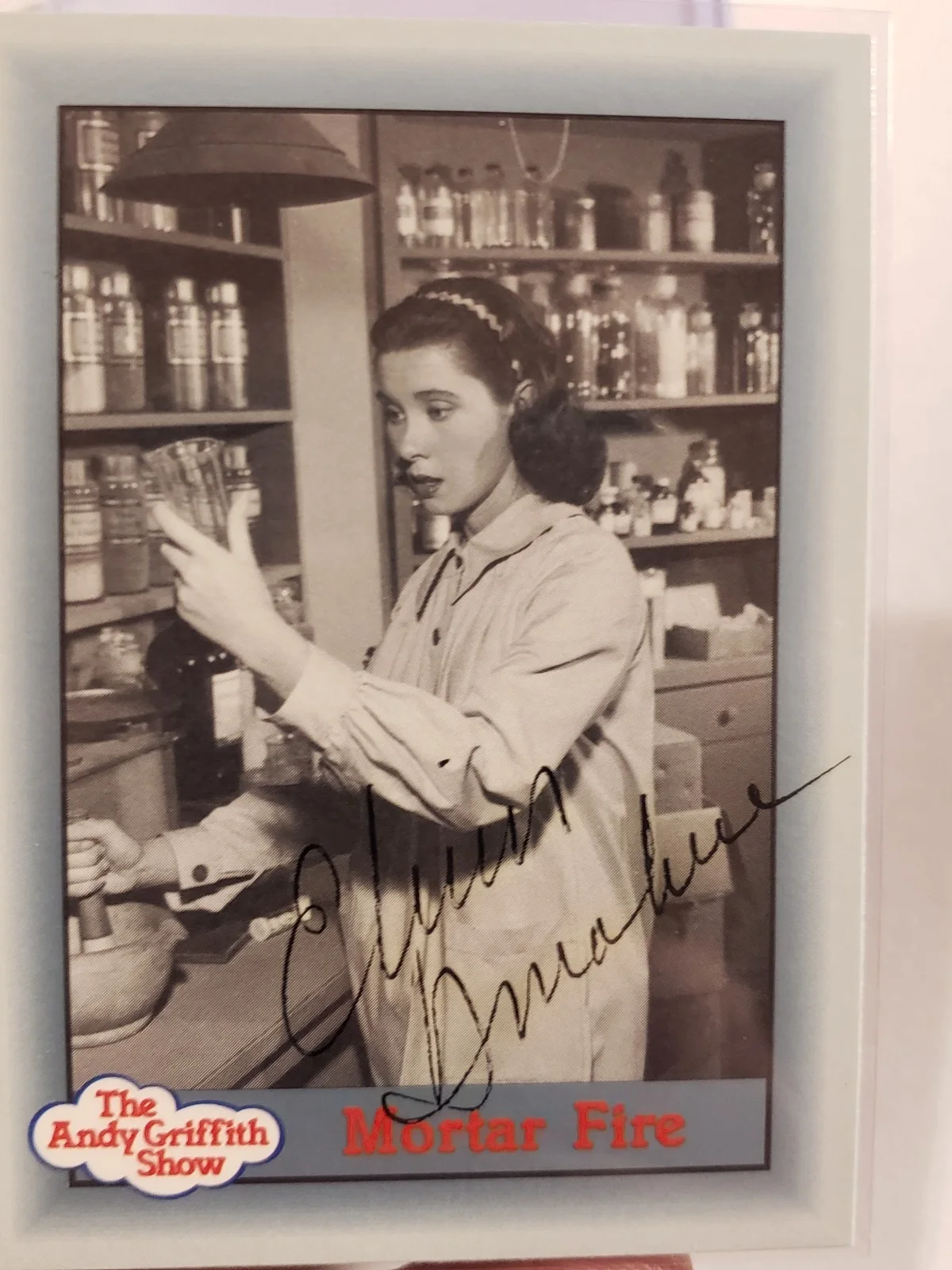Elinor Donahue — Elinor Donahue Signed Ellie Walker The Andy Griffith Show Trading Card 1990, изображение 2
