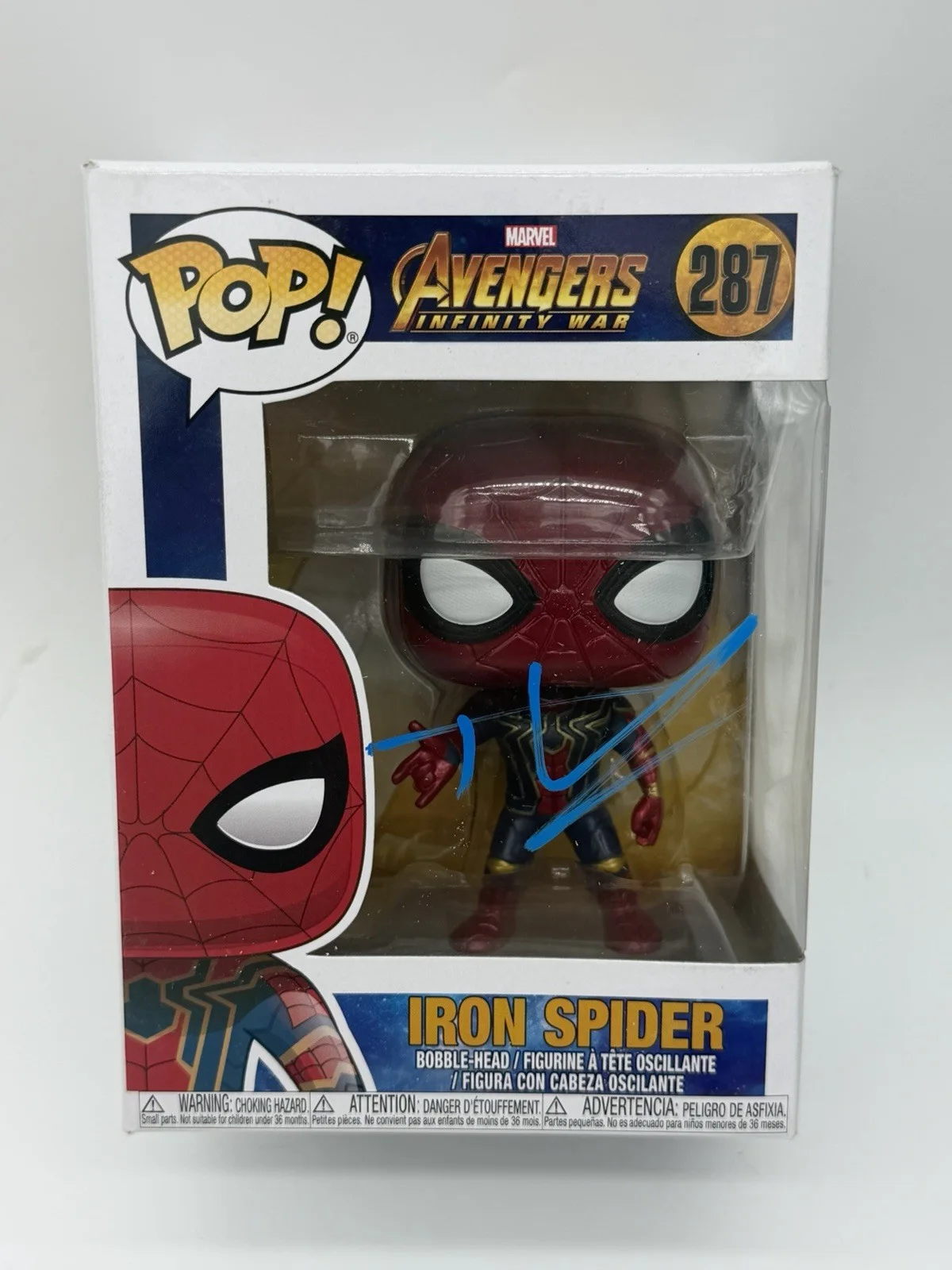 Tom Holland — Tom Holland Signed Spider Man Funko Pop 987 No Way Home Video Proof Zendeya