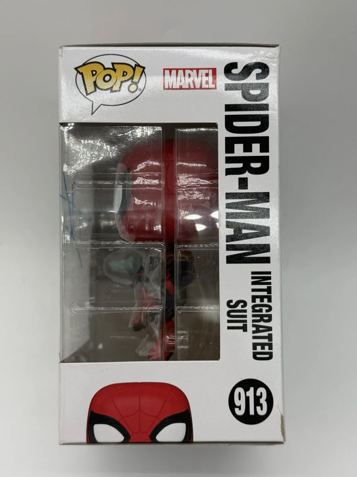 Tom Holland — Tom Holland Signed Spider Man Funko Pop 913 No Way Home Video Proof Bad Bunny, image 3