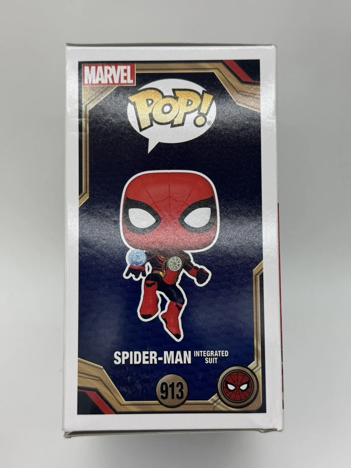 Tom Holland — Tom Holland Signed Spider Man Funko Pop 913 No Way Home Video Proof Bad Bunny, image 5