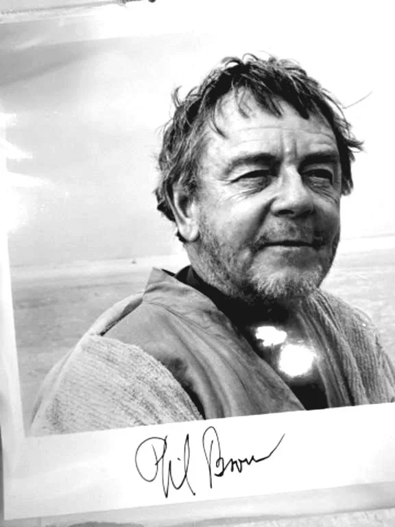Phil Brown — Phil Brown Signed 8x10 Photo Star Wars Uncle Owen Autograph Estate Find, изображение 2