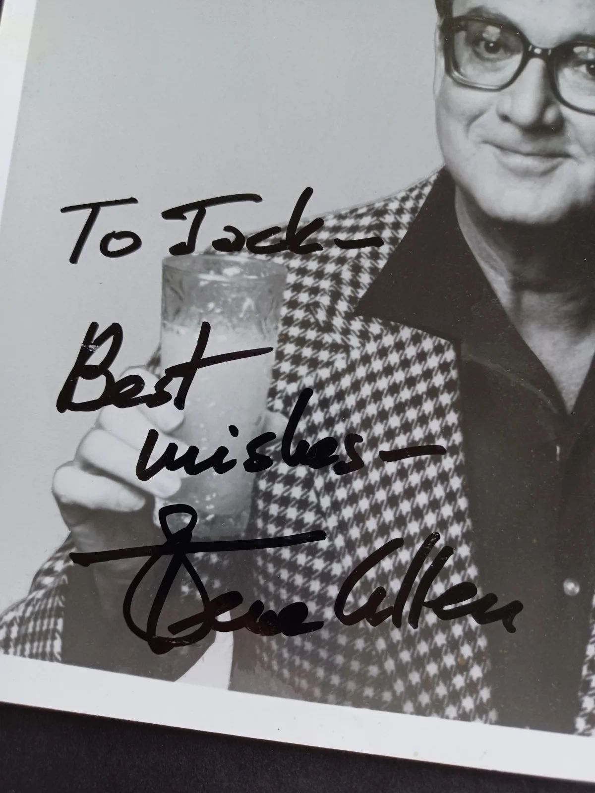 Steve Allen (d. 2000) Signed 8x10 Photo - The Tonight Show, изображение 2