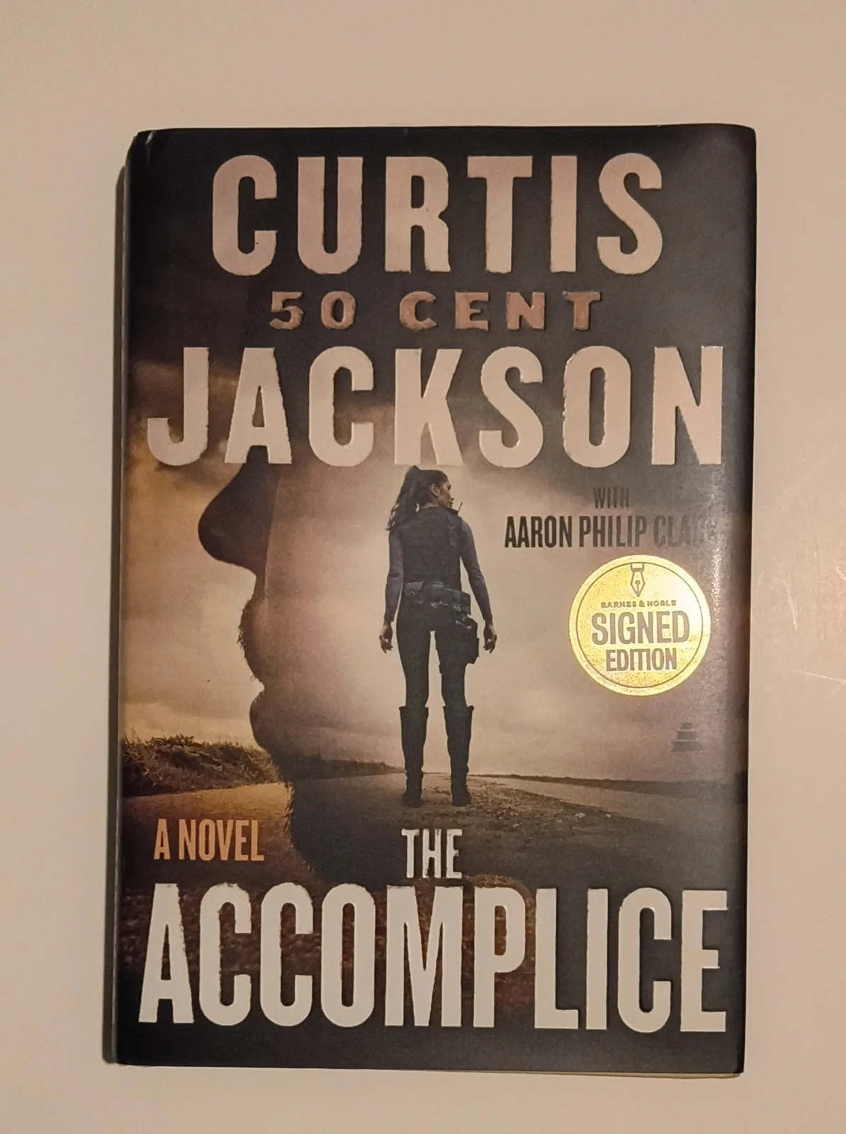 50 Cent Autographed /Signed book / The Accomplice, image 2