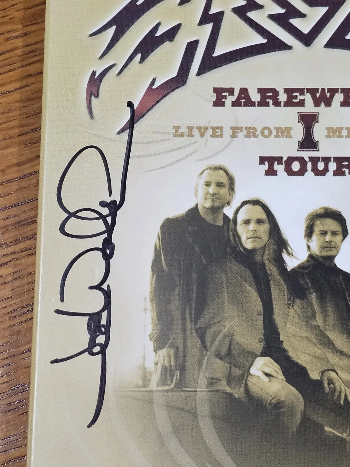 The Eagles Farewell I Tour: Live From Melbourne DVD Signed by The Band JSA COA, image 2