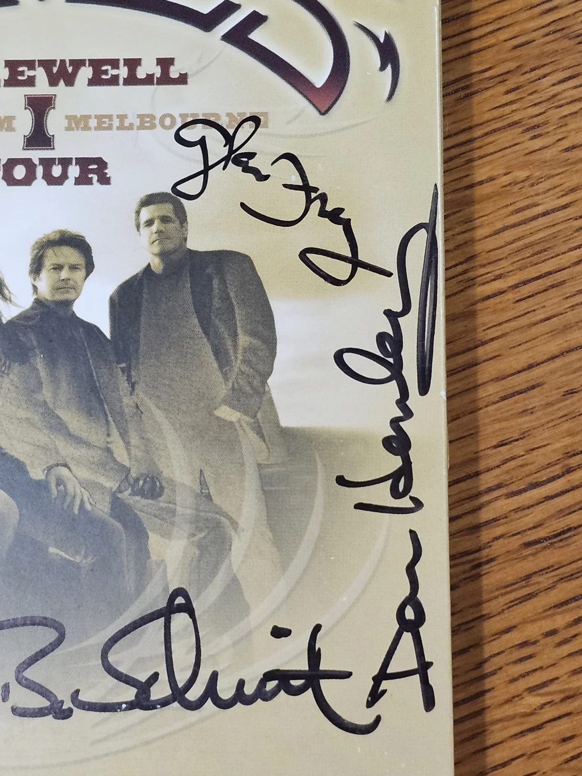 The Eagles Farewell I Tour: Live From Melbourne DVD Signed by The Band JSA COA, image 4
