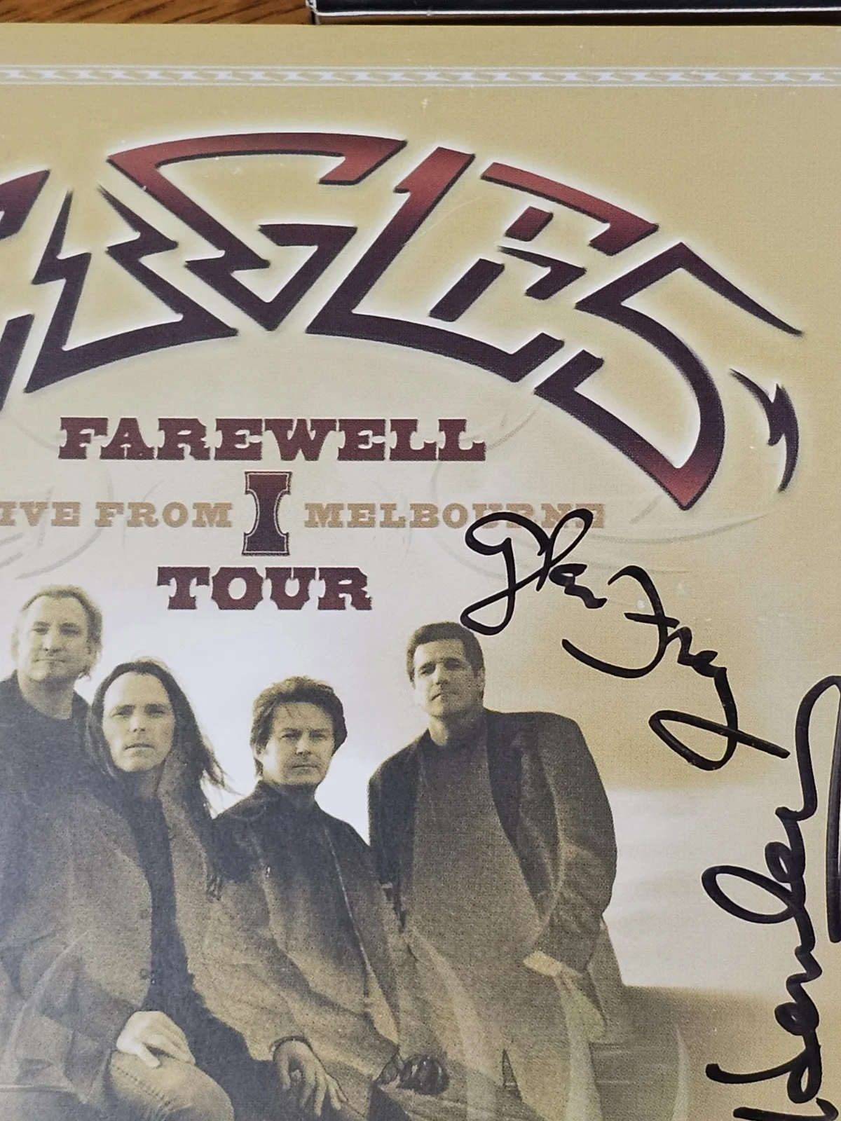 The Eagles Farewell I Tour: Live From Melbourne DVD Signed by The Band JSA COA, image 5