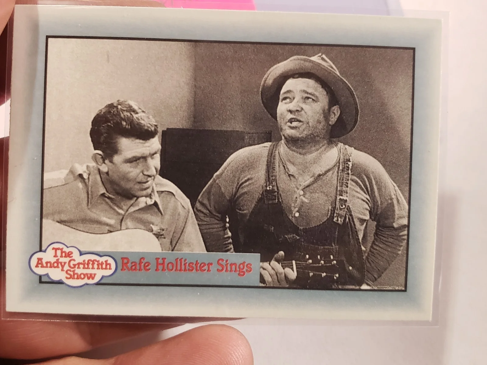 Jack, Jack Prince — RARE JACK PRINCE Signed RAFE HOLLISTER The Andy Griffith Show Trading Card, изображение 2