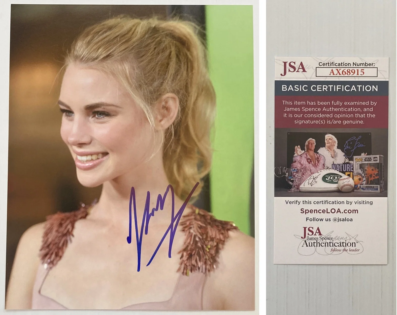 Lucy Fry — Vampire Academy Lucy Fry Signed Autograph 8x10 Photo - JSA Cert - FREE S&H!