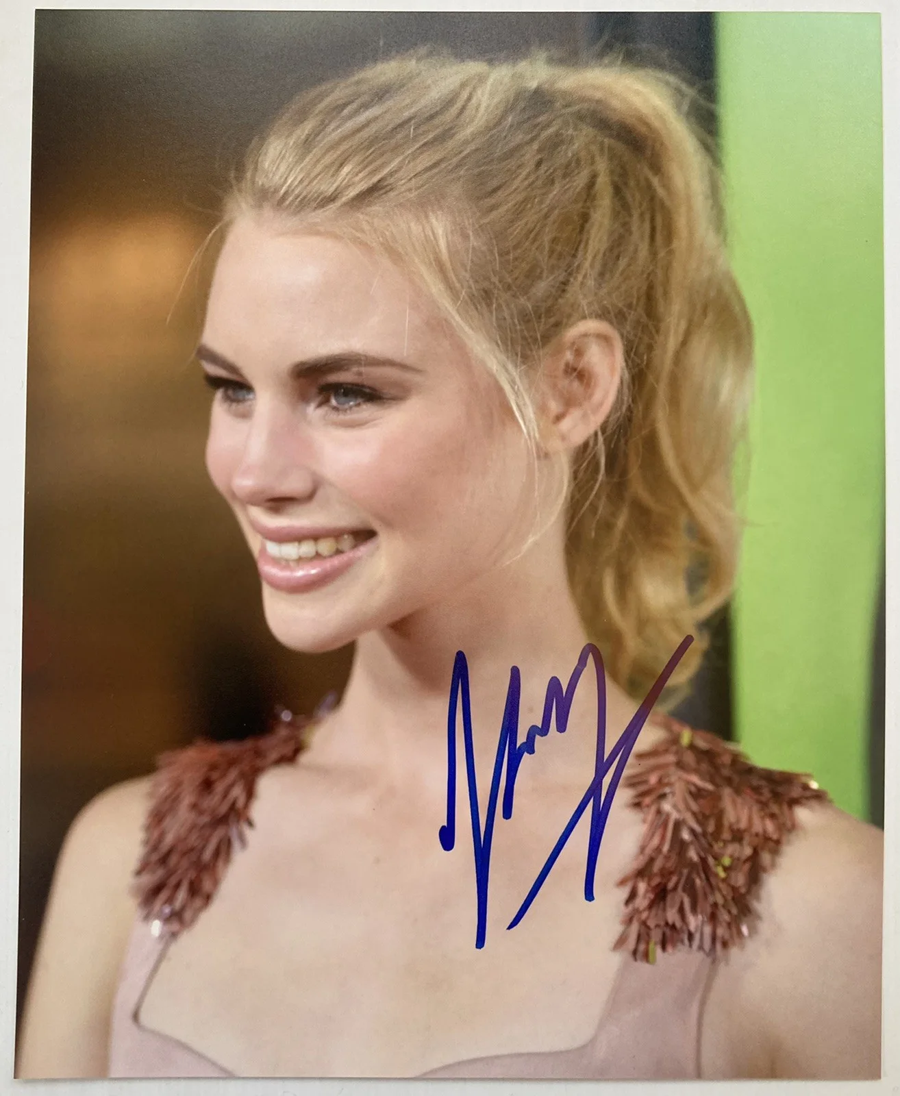 Lucy Fry — Vampire Academy Lucy Fry Signed Autograph 8x10 Photo - JSA Cert - FREE S&H!, image 2