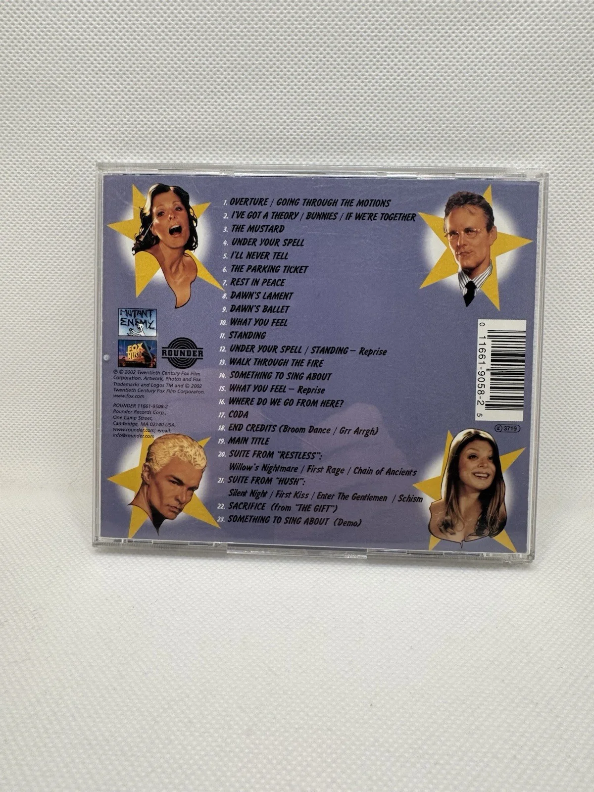 Nicholas Brendon — Buffy The Vampire Slayer Once More With Feeling Nicholas Brendon Cd Signed +2, image 2