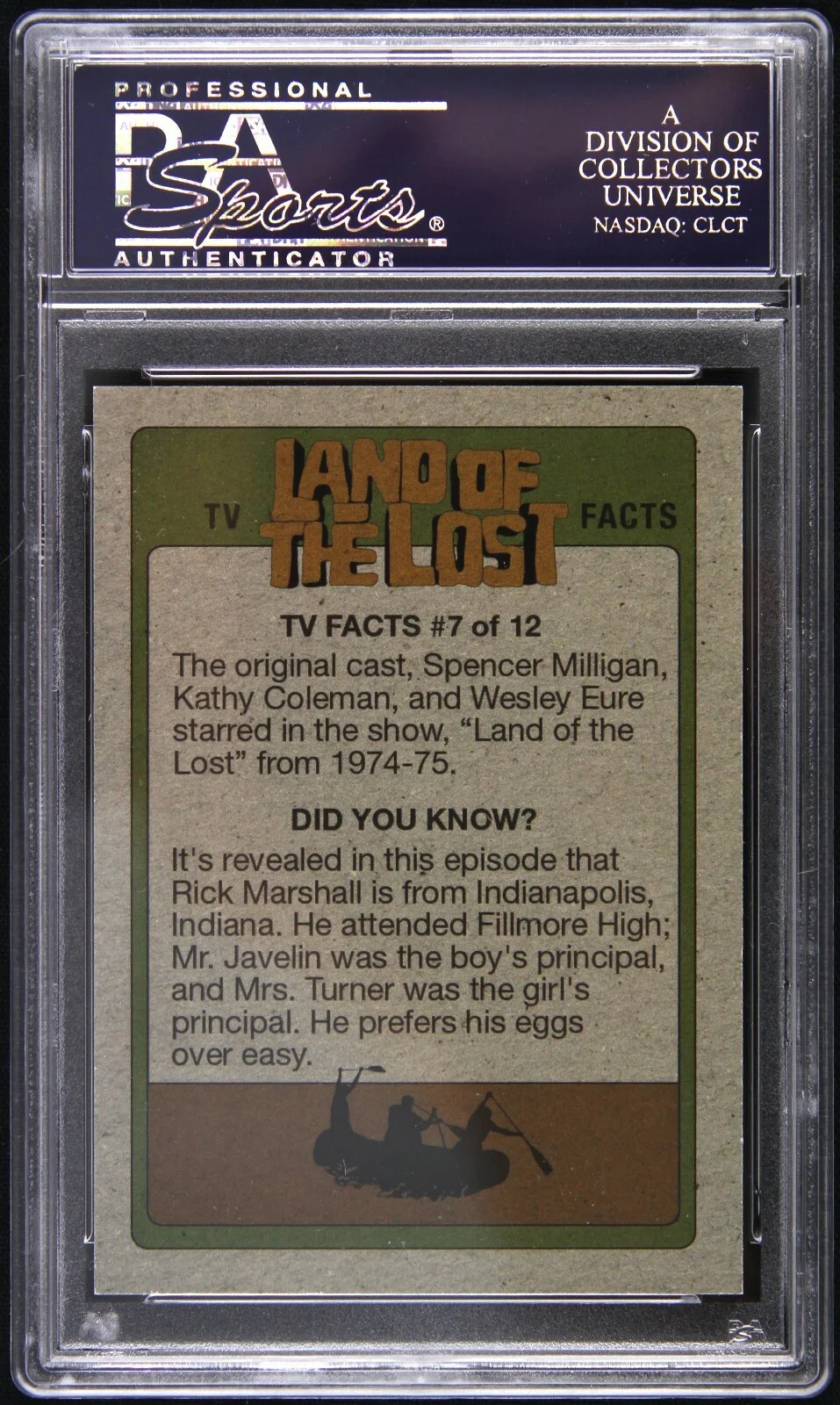 2013 Coleman/Milligan Land of the Lost Signed Traded Card (PSA/DNA Slabbed), изображение 2