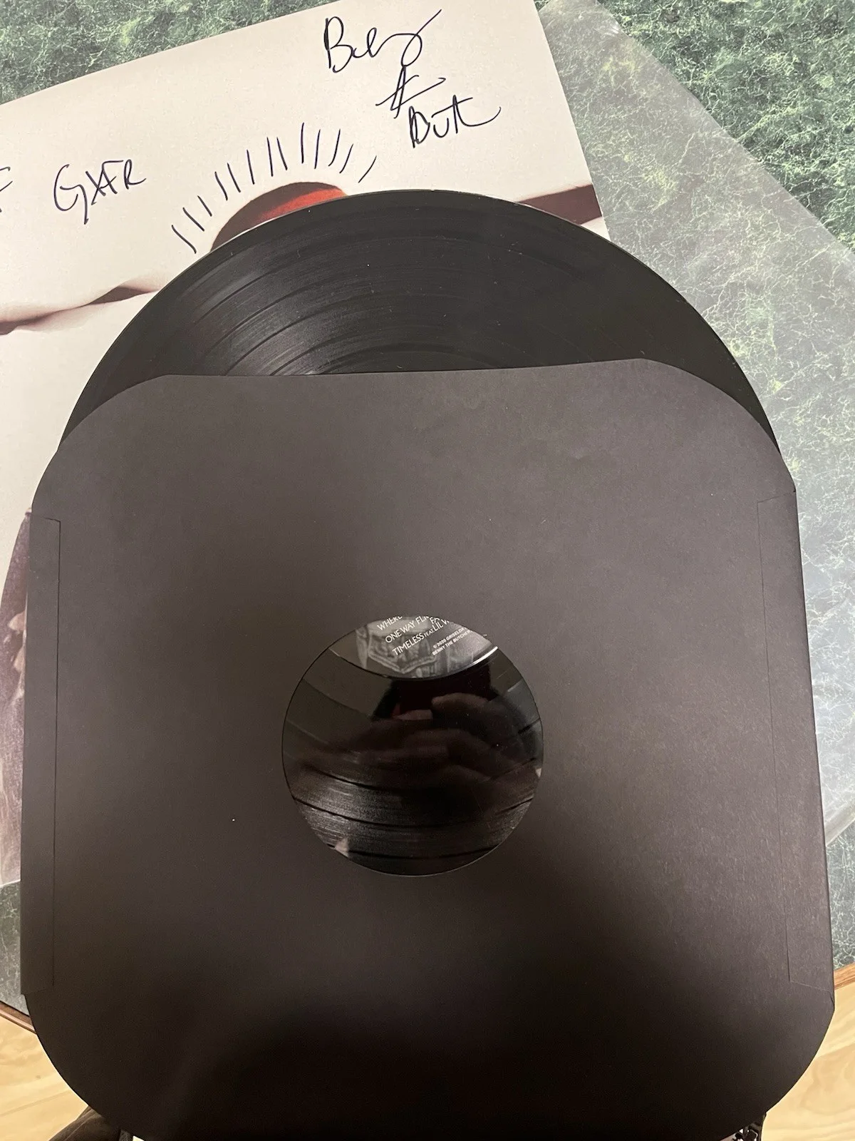 Autographed Benny the Butcher "Burden of Proof" Vinyl Record / Griselda Records, image 3