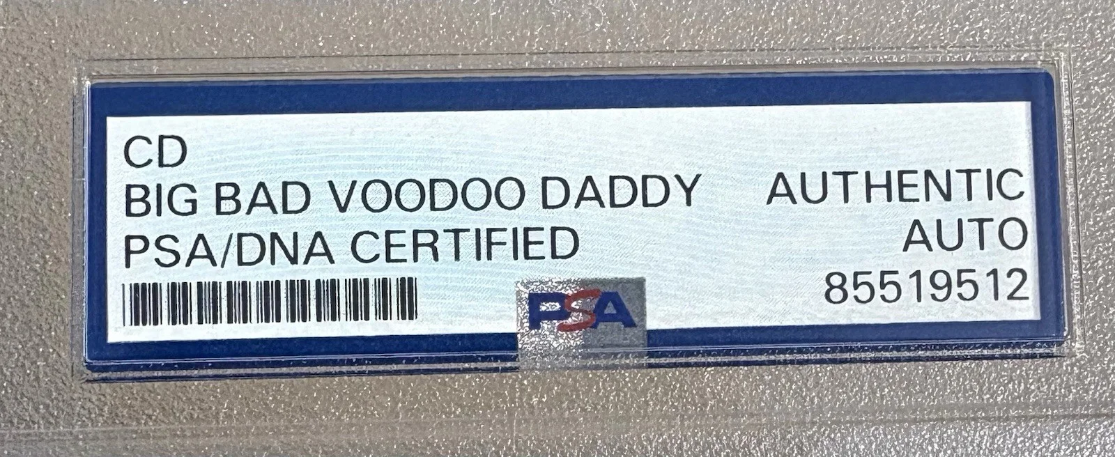 BIG BAD VOODOO DADDY Band SIGNED PSA/DNA Auto Slabbed CD How Big Can You Get?, изображение 2