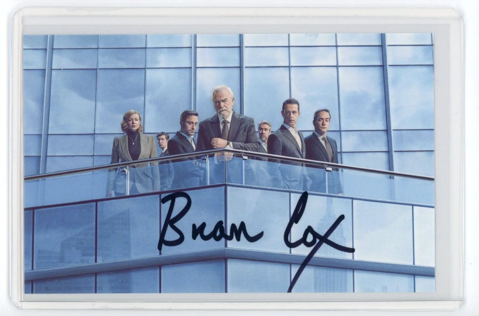 Brian Cox — Brian Cox Signed Photo - Succession Cast Logan Roy Actor Auto