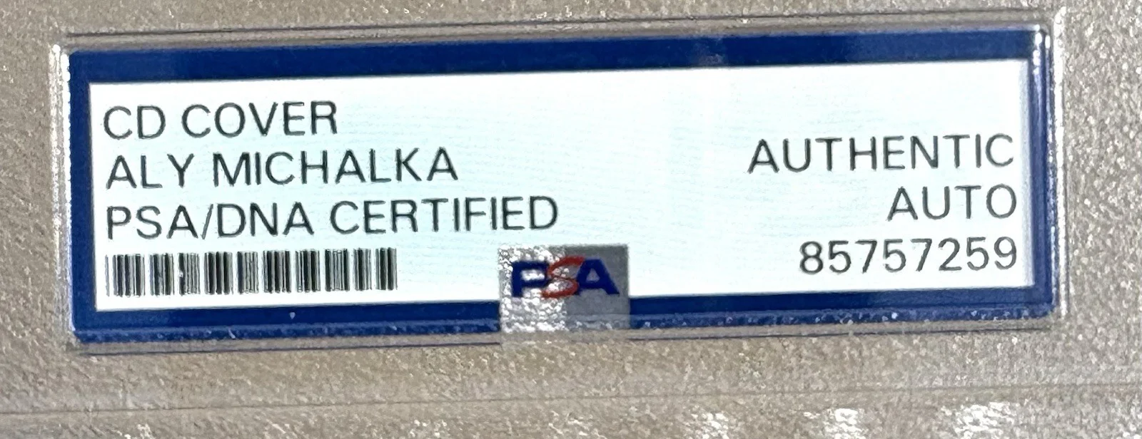 ALY & AJ SIGNED PSA/DNA Auto Slabbed CD Disney Now You See It ALY A.J. MICHALKA, изображение 2