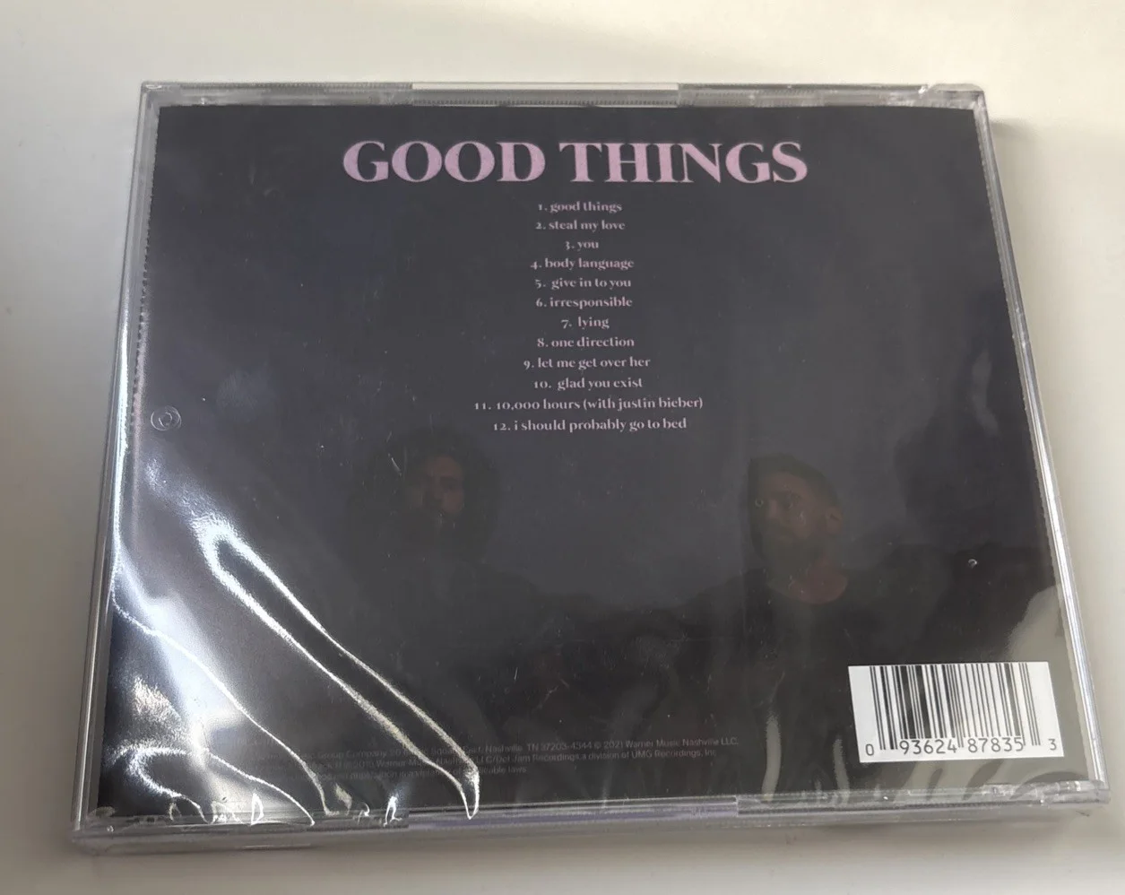 DAN + SHAY Signed Autograph "GOOD THINGS" CD Dan Smyers Shay Mooney, image 2