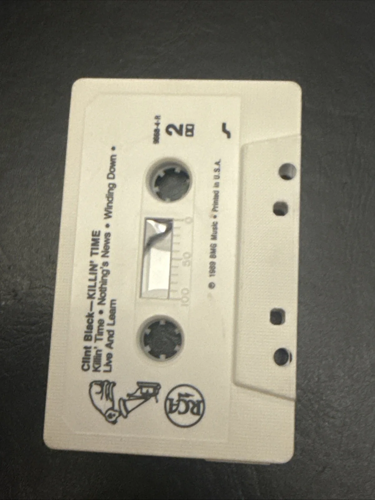 Clint Black Cassette Signed Autograph Killin’ Time Vintage Country, изображение 4