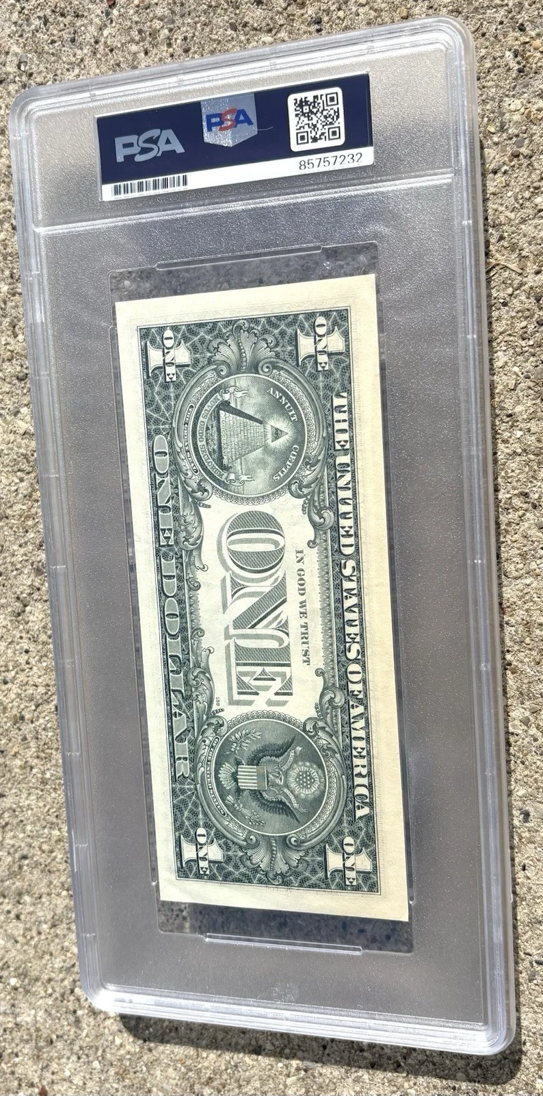 AL HIRT SIGNED PSA/DNA Auto Slabbed Dollar Bill JAZZ Trumpeter, image 4