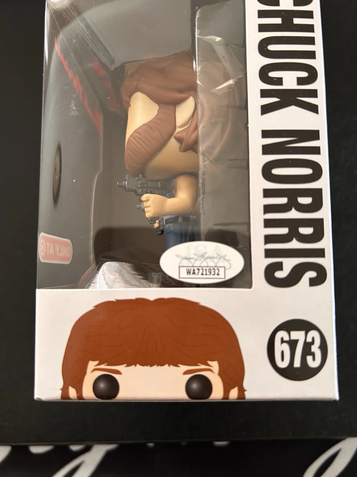 Chuck Norris Signed Funko Pop #673 Exclusive. Invasion USA. JSA COA, изображение 2